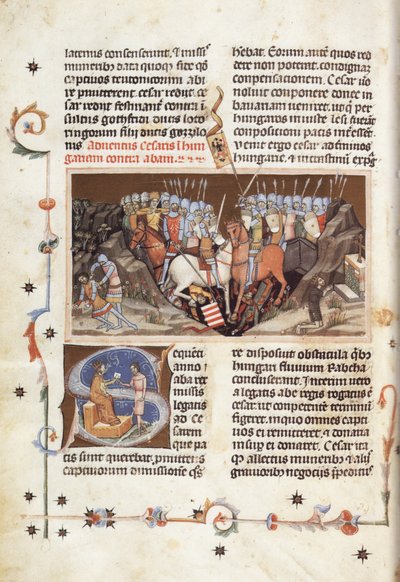 Illuminated Chronicle; Chronicon Pictum; Képes Krónika 50 by Márk Kálti